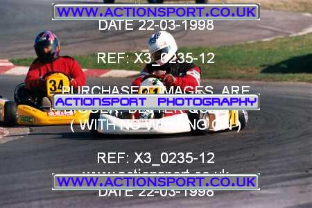 Photo: X3_0235-12 ActionSport Photography 22/03/1998 Manchester & Buxton Kart Club - Three Sisters, Wigan _1_100B-PistonPort-ICA #34