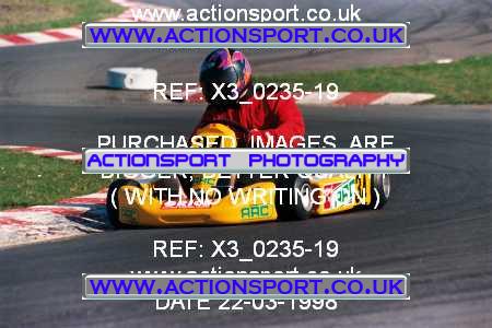 Photo: X3_0235-19 ActionSport Photography 22/03/1998 Manchester & Buxton Kart Club - Three Sisters, Wigan _1_100B-PistonPort-ICA #34