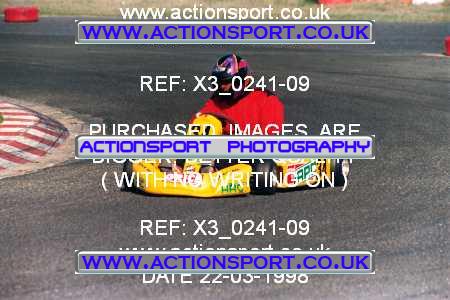 Photo: X3_0241-09 ActionSport Photography 22/03/1998 Manchester & Buxton Kart Club - Three Sisters, Wigan _1_100B-PistonPort-ICA #34
