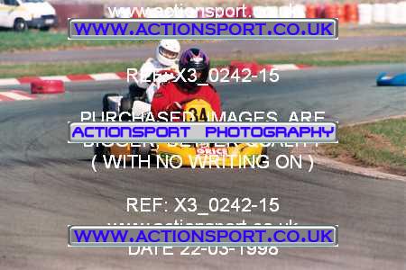 Photo: X3_0242-15 ActionSport Photography 22/03/1998 Manchester & Buxton Kart Club - Three Sisters, Wigan _1_100B-PistonPort-ICA #34