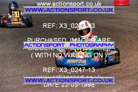 Photo: X3_0247-13 ActionSport Photography 22/03/1998 Manchester & Buxton Kart Club - Three Sisters, Wigan _4_Cadets #88
