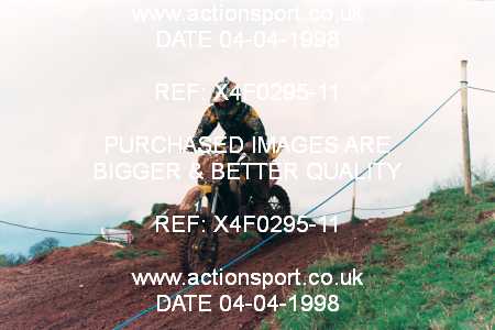Photo: X4F0295-11 ActionSport Photography 04/04/1998 ACU BYMX National Cheshire NWSSC - Cheddleton _2_80s #25