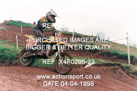 Photo: X4F0295-23 ActionSport Photography 04/04/1998 ACU BYMX National Cheshire NWSSC - Cheddleton _2_80s #25