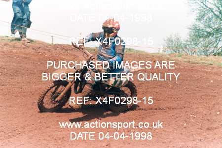 Photo: X4F0298-15 ActionSport Photography 04/04/1998 ACU BYMX National Cheshire NWSSC - Cheddleton _3_100s #77