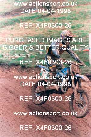 Photo: X4F0300-26 ActionSport Photography 04/04/1998 ACU BYMX National Cheshire NWSSC - Cheddleton _3_100s #8