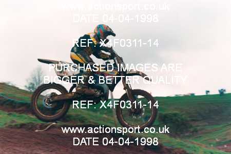 Photo: X4F0311-14 ActionSport Photography 04/04/1998 ACU BYMX National Cheshire NWSSC - Cheddleton _4_125s #4