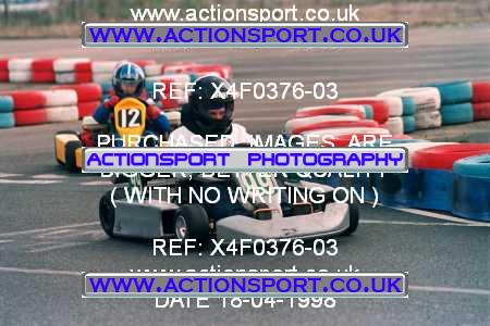 Photo: X4F0376-03 ActionSport Photography 18/04/1998 F6 Karting - Port Richborough _4_JuniorModified_JuniorProKart #99