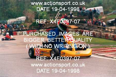 Photo: X4F0397-07 ActionSport Photography 19/04/1998 Buckmore Park Kart Club _3_SeniorTKM #69