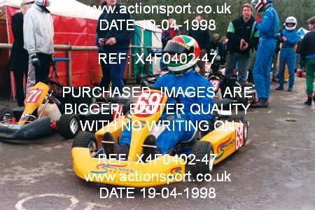 Photo: X4F0402-47 ActionSport Photography 19/04/1998 Buckmore Park Kart Club _3_SeniorTKM #69