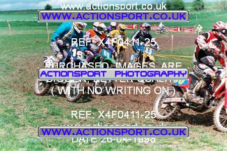 Photo: X4F0411-25 ActionSport Photography 26/04/1998 AMCA Andover MCC - Upavon _3_125Seniors-Experts #33