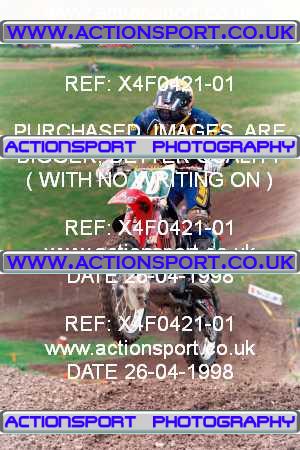 Photo: X4F0421-01 ActionSport Photography 26/04/1998 AMCA Andover MCC - Upavon _5_SeniorsUnlimited #48