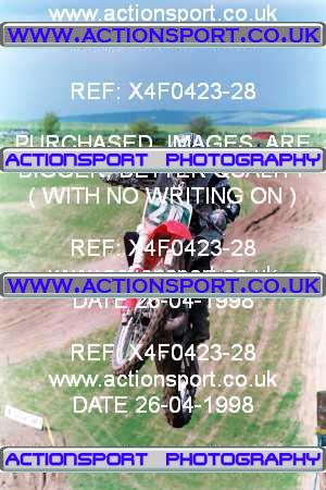Photo: X4F0423-28 ActionSport Photography 26/04/1998 AMCA Andover MCC - Upavon _6_ExpertsUnlimited #20