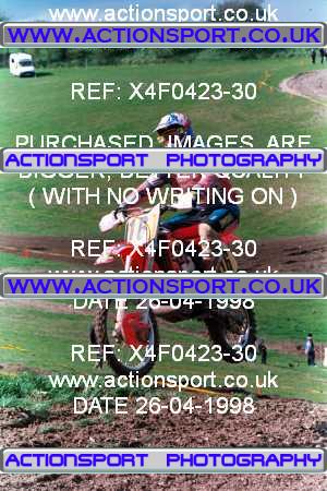 Photo: X4F0423-30 ActionSport Photography 26/04/1998 AMCA Andover MCC - Upavon _6_ExpertsUnlimited #116