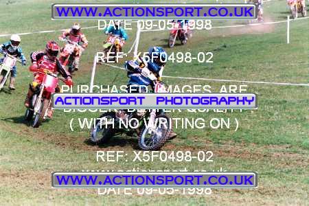 Photo: X5F0498-02 ActionSport Photography 09/05/1998 BSMA National Coventry Junior MXC - Long Buckby _4_80s #42