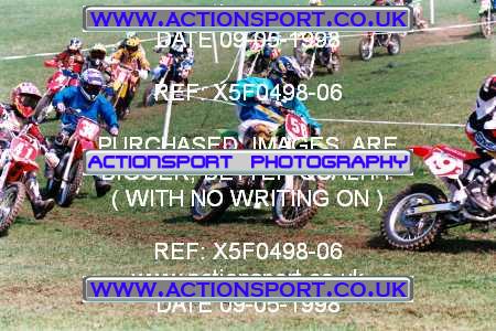 Photo: X5F0498-06 ActionSport Photography 09/05/1998 BSMA National Coventry Junior MXC - Long Buckby _4_80s #34
