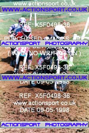 Photo: X5F0498-36 ActionSport Photography 09/05/1998 BSMA National Coventry Junior MXC - Long Buckby _4_80s #8