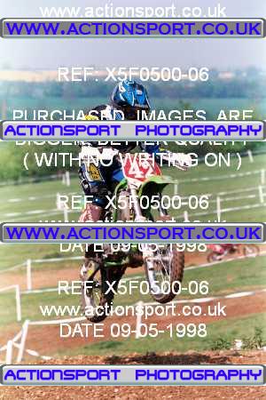 Photo: X5F0500-06 ActionSport Photography 09/05/1998 BSMA National Coventry Junior MXC - Long Buckby _4_80s #42