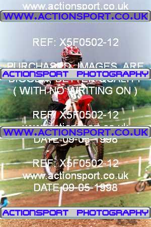Photo: X5F0502-12 ActionSport Photography 09/05/1998 BSMA National Coventry Junior MXC - Long Buckby _3_100s #63
