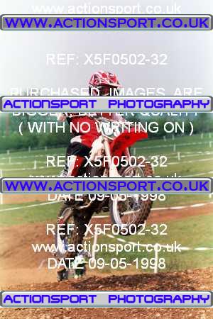 Photo: X5F0502-32 ActionSport Photography 09/05/1998 BSMA National Coventry Junior MXC - Long Buckby _3_100s #63