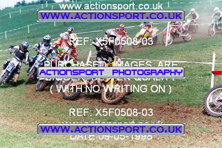 Photo: X5F0508-03 ActionSport Photography 09/05/1998 BSMA National Coventry Junior MXC - Long Buckby _1_AMX #37