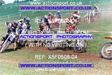 Photo: X5F0508-04 ActionSport Photography 09/05/1998 BSMA National Coventry Junior MXC - Long Buckby _1_AMX #37