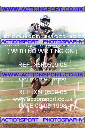 Photo: X5F0509-05 ActionSport Photography 09/05/1998 BSMA National Coventry Junior MXC - Long Buckby _1_AMX #37