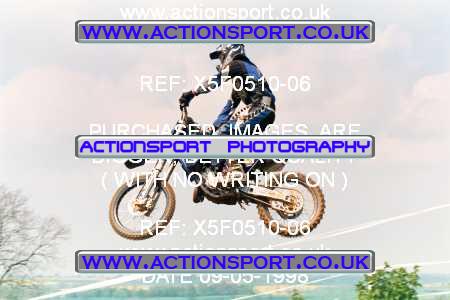 Photo: X5F0510-06 ActionSport Photography 09/05/1998 BSMA National Coventry Junior MXC - Long Buckby _1_AMX #37