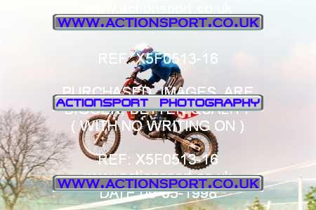 Photo: X5F0513-16 ActionSport Photography 09/05/1998 BSMA National Coventry Junior MXC - Long Buckby _4_80s #34