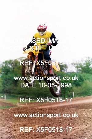 Photo: X5F0518-17 ActionSport Photography 10/05/1998 ACU Milton Keynes MCC - Elsworth  _3_Juniors #47