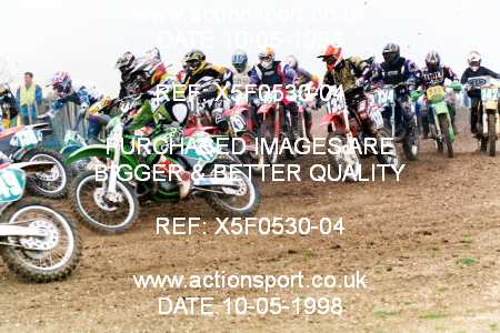 Photo: X5F0530-04 ActionSport Photography 10/05/1998 ACU Milton Keynes MCC - Elsworth  _3_Juniors #133
