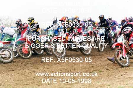 Photo: X5F0530-05 ActionSport Photography 10/05/1998 ACU Milton Keynes MCC - Elsworth  _3_Juniors #133