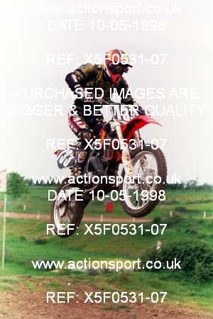 Photo: X5F0531-07 ActionSport Photography 10/05/1998 ACU Milton Keynes MCC - Elsworth  _3_Juniors #133