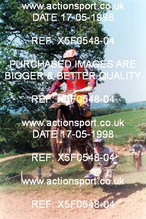 Photo: X5F0548-04 ActionSport Photography 17/05/1998 AMCA Shobdon MCC - Shobdon _4_125-750Juniors #163