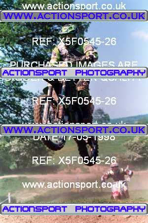 Photo: X5F0545-26 ActionSport Photography 17/05/1998 AMCA Shobdon MCC - Shobdon _3_125Experts #19