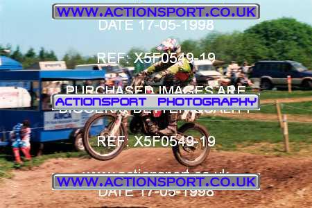 Photo: X5F0549-19 ActionSport Photography 17/05/1998 AMCA Shobdon MCC - Shobdon _4_125-750Juniors #71