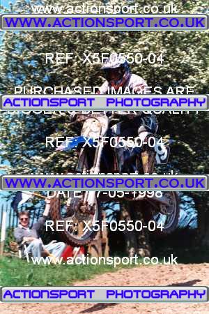 Photo: X5F0550-04 ActionSport Photography 17/05/1998 AMCA Shobdon MCC - Shobdon _4_125-750Juniors #79