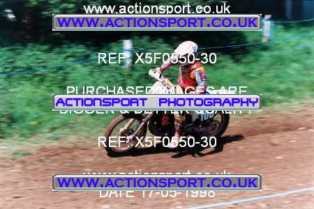 Photo: X5F0550-30 ActionSport Photography 17/05/1998 AMCA Shobdon MCC - Shobdon _4_125-750Juniors #163