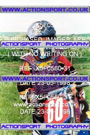 Photo: X5F0560-31 ActionSport Photography 23/05/1998 Moredon SMC Aces of Motocross _3_80s #60