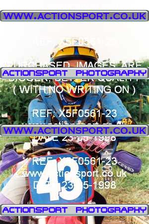 Photo: X5F0561-23 ActionSport Photography 23/05/1998 Moredon SMC Aces of Motocross _5_125Seniors #43