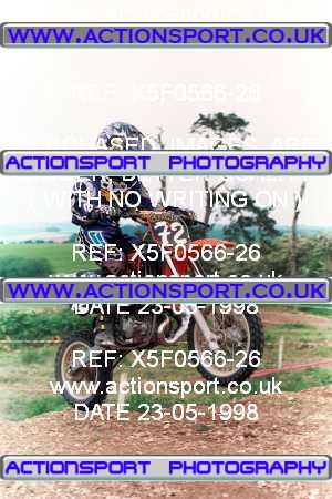 Photo: X5F0566-26 ActionSport Photography 23/05/1998 Moredon SMC Aces of Motocross _2_60s #72