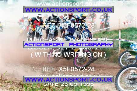 Photo: X5F0572-28 ActionSport Photography 23/05/1998 Moredon SMC Aces of Motocross _5_125Seniors #43