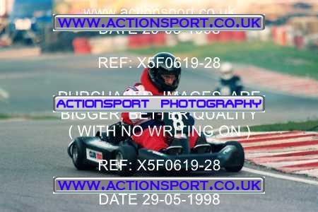 Photo: X5F0619-28 ActionSport Photography 29/05/1998 Club 100 Kart Enduro - Buckmore Park _1_AllPhotos #8