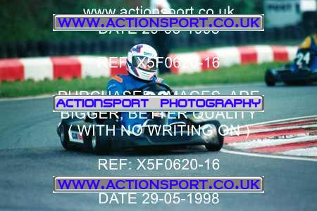Photo: X5F0620-16 ActionSport Photography 29/05/1998 Club 100 Kart Enduro - Buckmore Park _1_AllPhotos #22