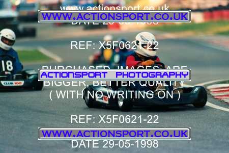 Photo: X5F0621-22 ActionSport Photography 29/05/1998 Club 100 Kart Enduro - Buckmore Park _1_AllPhotos #19