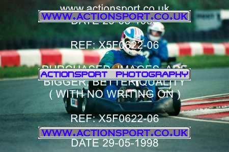 Photo: X5F0622-06 ActionSport Photography 29/05/1998 Club 100 Kart Enduro - Buckmore Park _1_AllPhotos #4