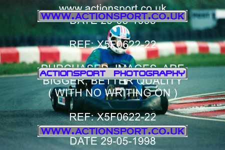 Photo: X5F0622-22 ActionSport Photography 29/05/1998 Club 100 Kart Enduro - Buckmore Park _1_AllPhotos #4