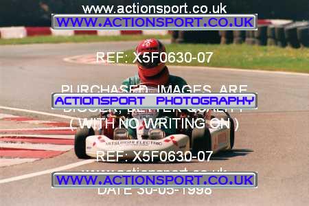 Photo: X5F0630-07 ActionSport Photography 30/05/1998 F6 Karting - Buckmore Park _8_SeniorProKart #60