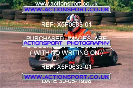 Photo: X5F0633-01 ActionSport Photography 30/05/1998 F6 Karting - Buckmore Park _3_SeniorProKartHeavy #43