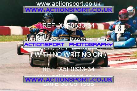 Photo: X5F0633-34 ActionSport Photography 30/05/1998 F6 Karting - Buckmore Park _3_SeniorProKartHeavy #25