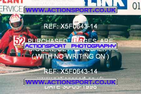 Photo: X5F0643-14 ActionSport Photography 30/05/1998 F6 Karting - Buckmore Park _8_SeniorProKart #66